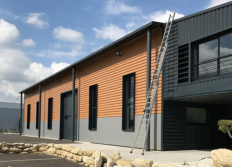 projet de construction metallique Deurrieu TP