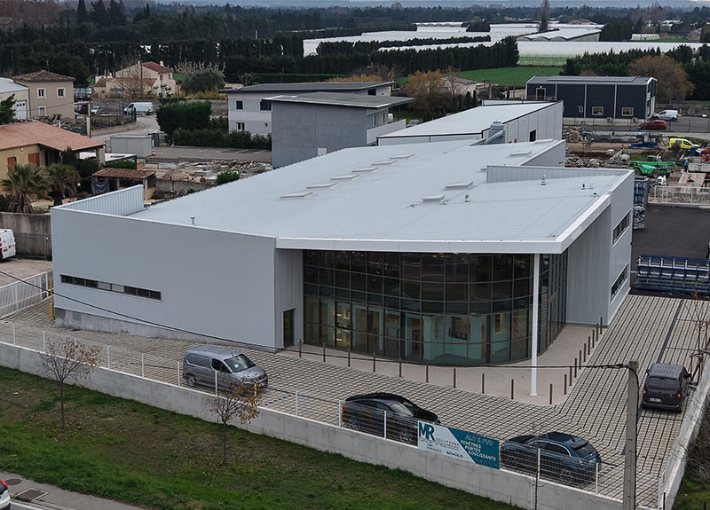 projet de construction metallique MR Solution